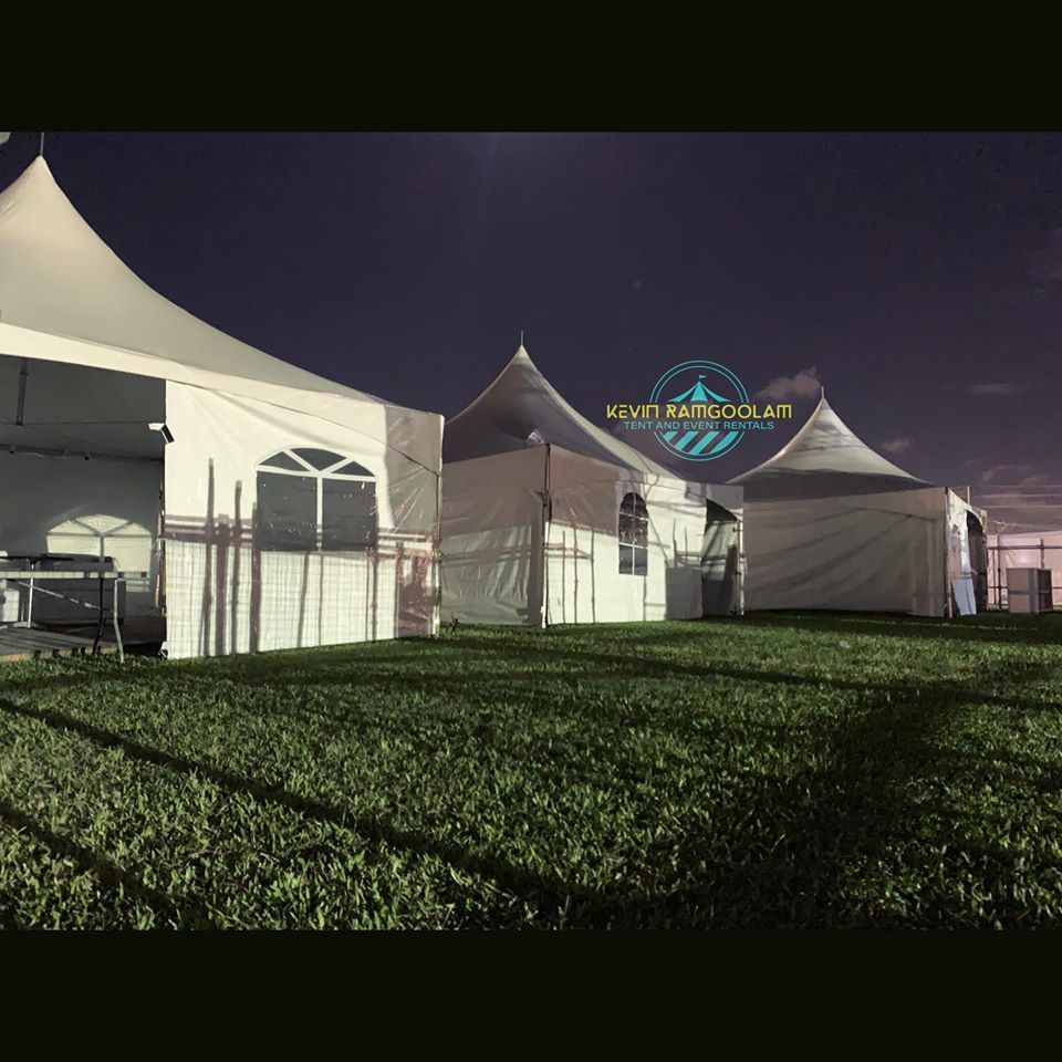trinidad tent rentals kevin ramgoolam tent and event rentals 1515 marquee tents with wall