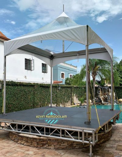 tent rentals trinidad 10x10 transparent tent