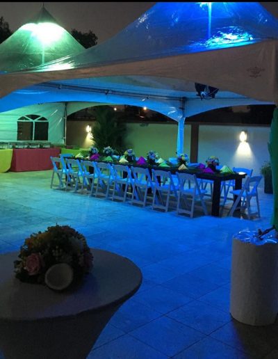 trinidad tent rentals intimate dinner 3