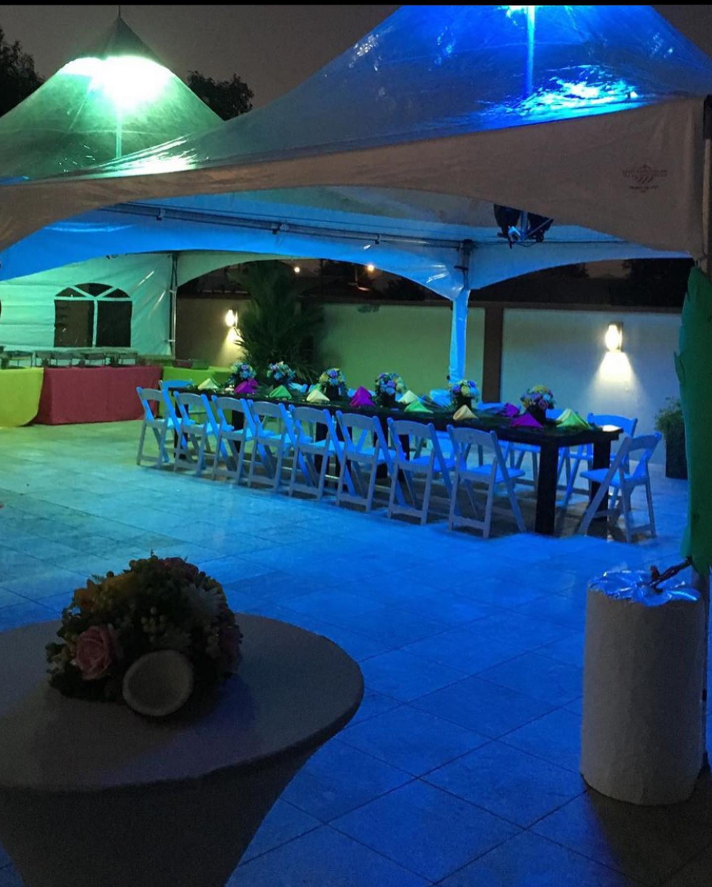 trinidad tent rentals intimate dinner 3